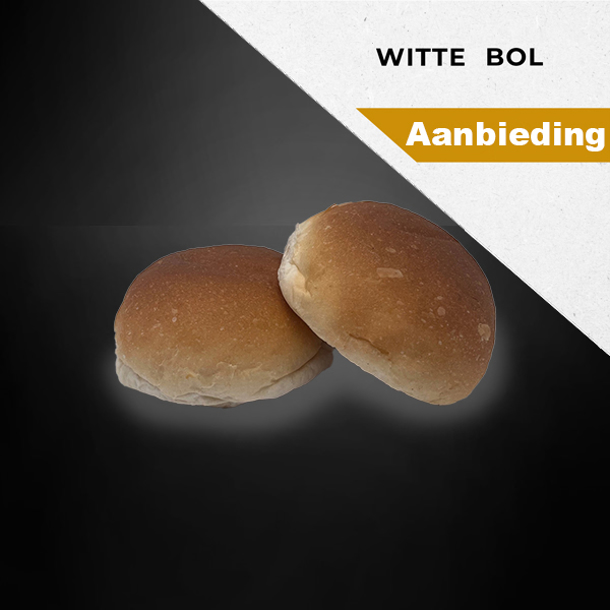 Afbeelding van Witte bol 6+2